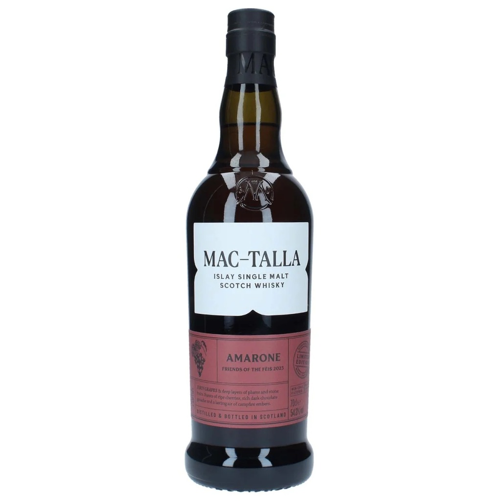 Mac-Talla Amarone - Friends of the Fèis 2025 - Limited Edition - Islay Single Malt Scotch Whisky 54,3% Vol. 0,7l