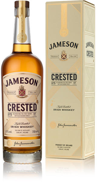Jameson CRESTED Triple Distilled Irish Whiskey 40% Vol. 0,7