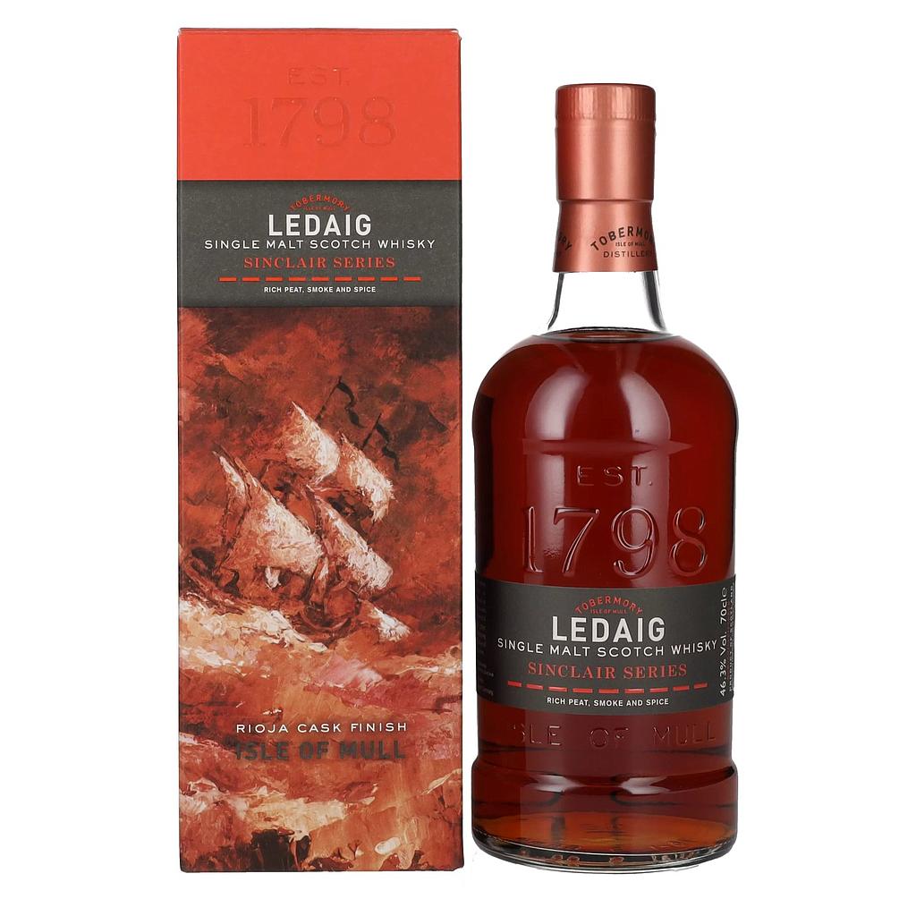 Ledaig SINCLAIR SERIES Rioja Cask Finish 46,3% Vol. 0,7l