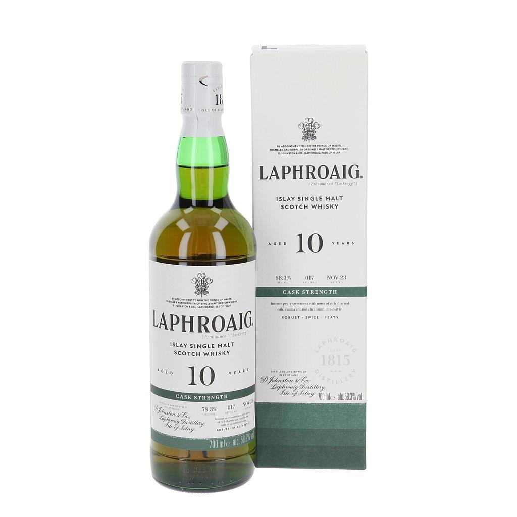Laphroaig 10 Years Old Cask Strength Batch 17 58,3% Vol. 0,7l