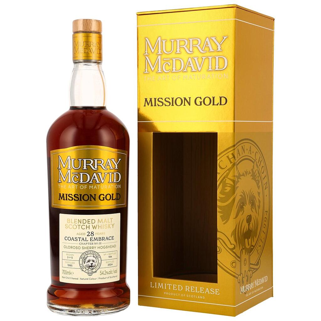 Murray McDavid 28 Years Old - 1995 - Coastal Embrace - Chapter No. 3 - Cask  #1900109 - Blended Malt Scotch Whisky 54,2% Vol. 0,7l