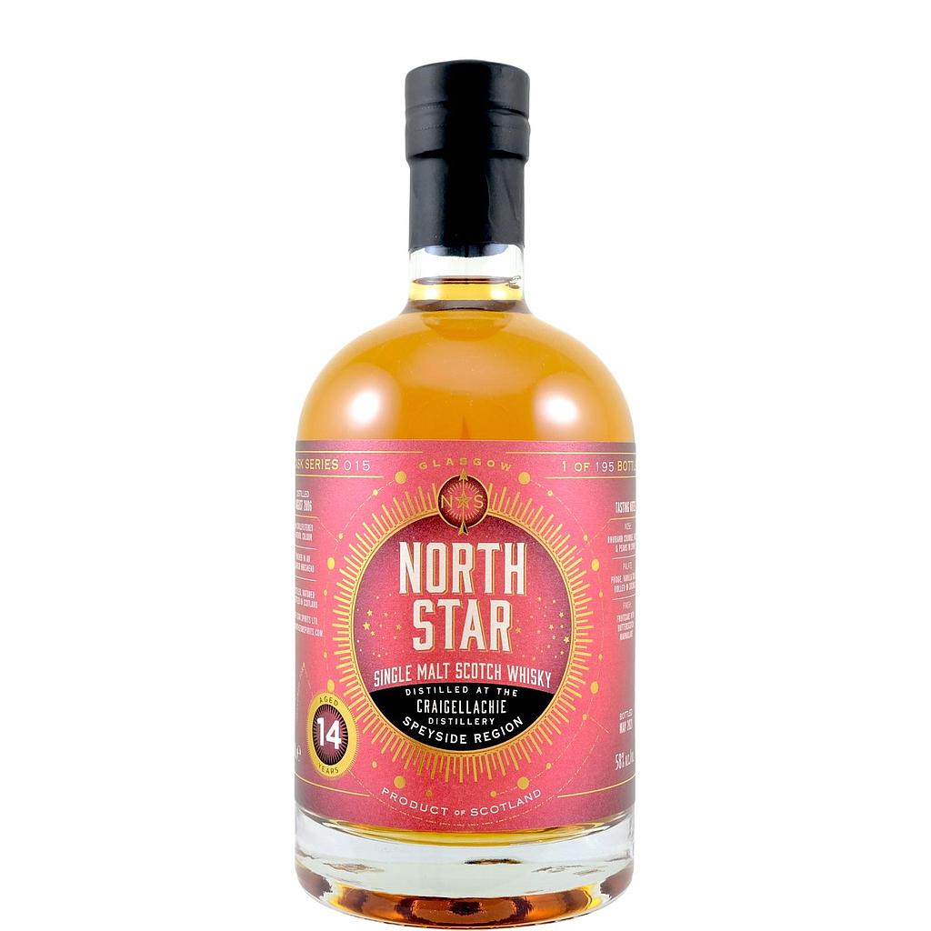 North Star Spirits  - Craigellachie 2006/2021 - 14 Years Old - Oloroso Hogshead - Cask Series 015 58% Vol. 0,7l