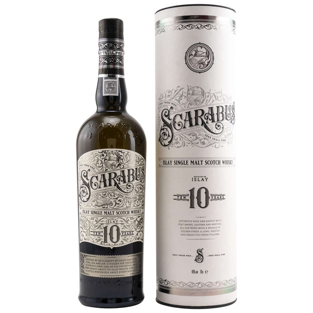 SCARABUS 10 Years Old Islay Single Malt 46% Vol. 0,7l