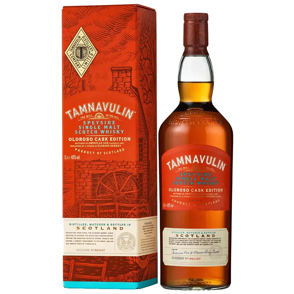 Tamnavulin OLOROSO SHERRY CASK Speyside Single Malt Scotch Whisky 40% Vol. 0,7l