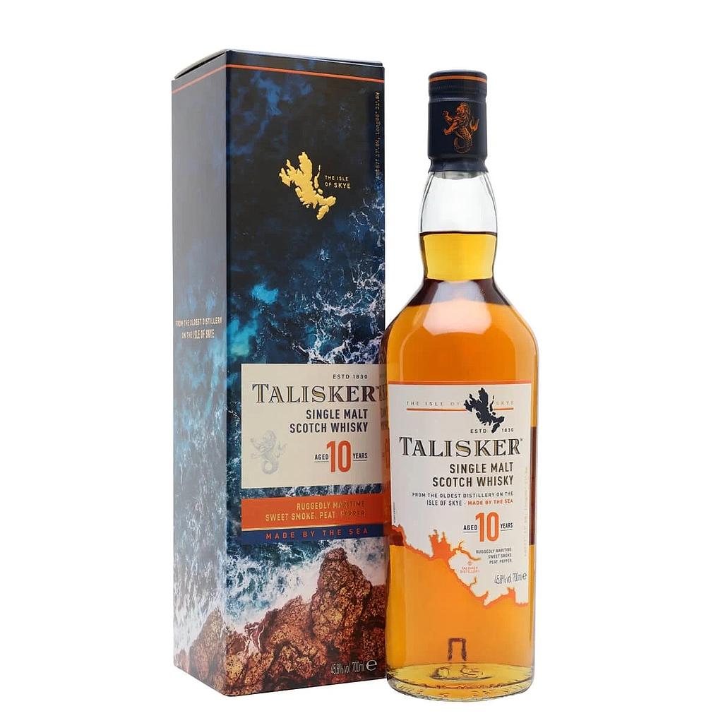 Talisker 10 Years Old Single Malt Whisky 45,8% Vol. 0,7l