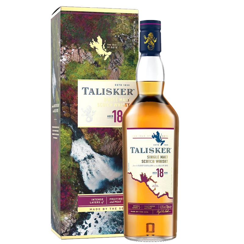 Talisker 18 Years Old Single Malt Whisky 45,8% Vol. 0,7l
