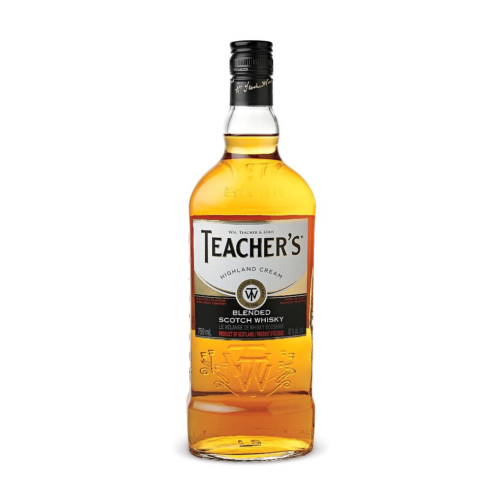 Teacher's HIGHLAND CREAM Blended Scotch Whisky 40% Vol. 0,7l