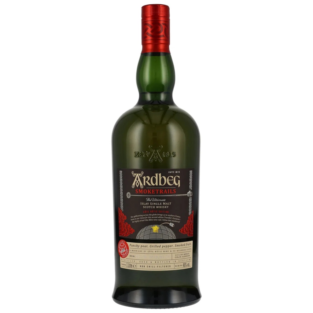 Ardbeg SMOKETRAILS The Côte Rôtie Edition Islay Single Malt 46% Vol. 1l
