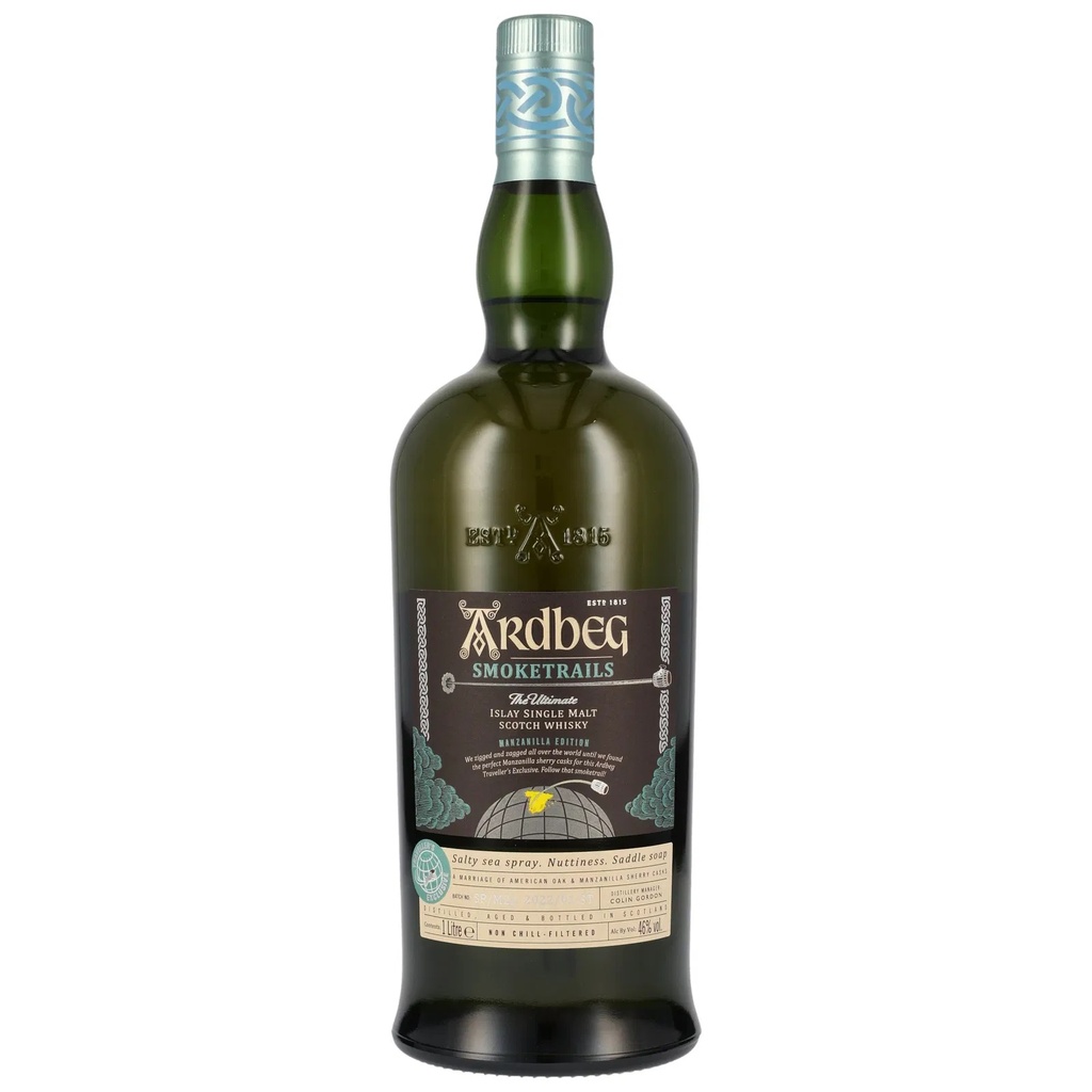 Ardbeg SMOKETRAILS The Ultimate Manzanilla Edition Islay Single Malt 46% Vol. 1l