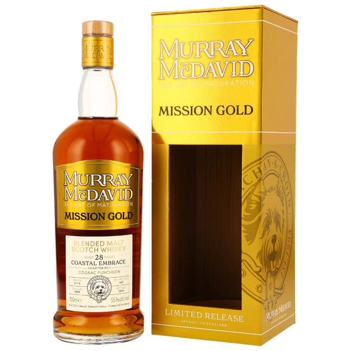 Murray McDavid 28 Jahre - 1995 - Coastal Embrace - Chapter No. 1 - Cask #1990117 - Blended Malt Scotch Whisky 55,1% Vol. 0,7l