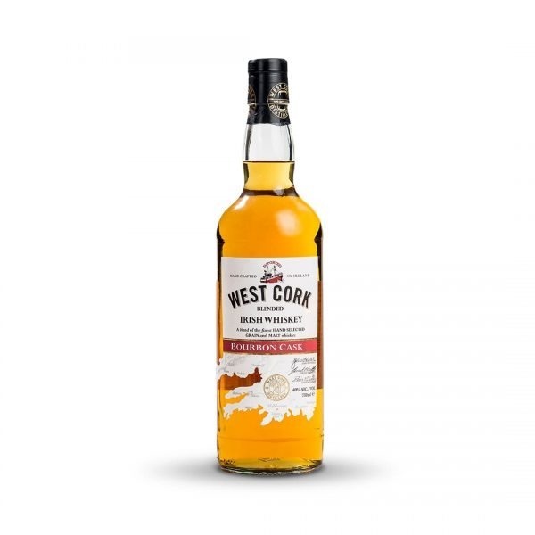 West Cork Blended Irish Whiskey Bourbon Cask 40% Vol. 0,7l 