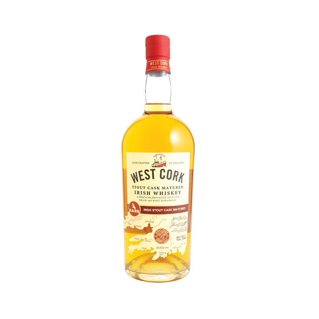 West Cork Blended Irish Whiskey IRISH STOUT CASK FINISH 
