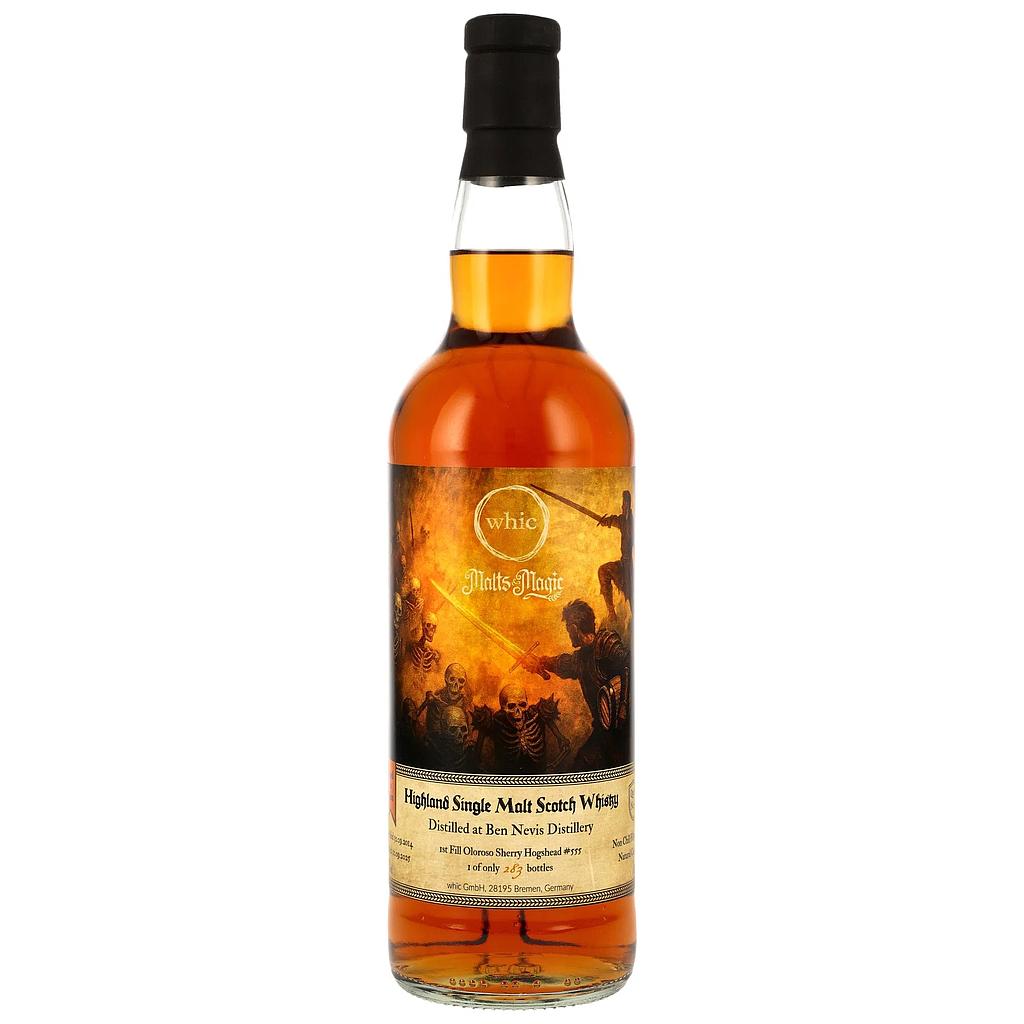 whic Malts & Magic Quest No. 4 - Ben Nevis 2014/2025 - 11 Years Old 1st Fill Oloroso Sherry Hogshead #555 56,2% Vol. 0,7l