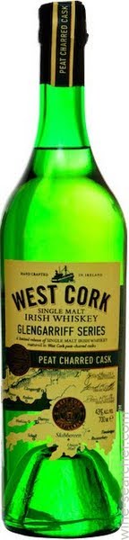 West Cork Glengarriff Series PEAT CHARRED CASK Single Malt Irish Whiskey