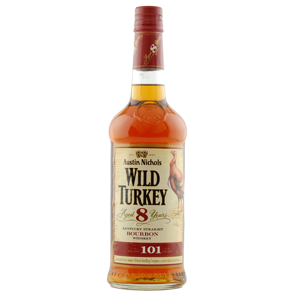Wild Turkey 8 years 101 Kentucky Straight BOURBON Whiskey 50,5% Vol. 0,7l
