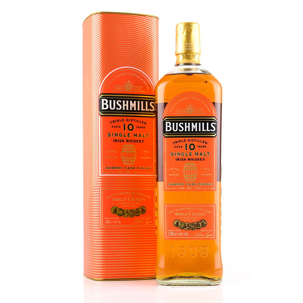 Bushmills 10 Years Old Sherry Cask Irish Single Malt Whiskey 46% Vol. 1 l