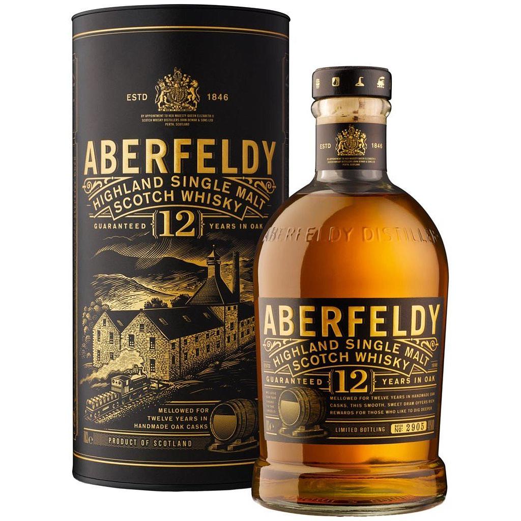 Aberfeldy 12 Years Old Highland Single Malt Scotch Whisky