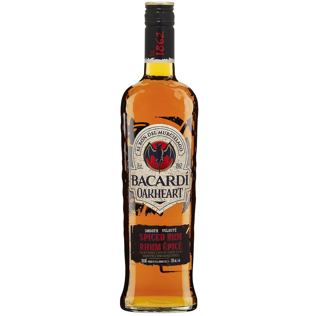 Bacardi Oakheart Rum 35% Vol. 0,7l