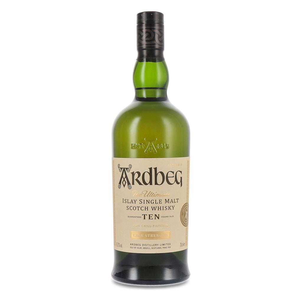 Ardbeg TEN Years Old Cask Strength Islay Single Malt 61,7% Vol. 0,70l