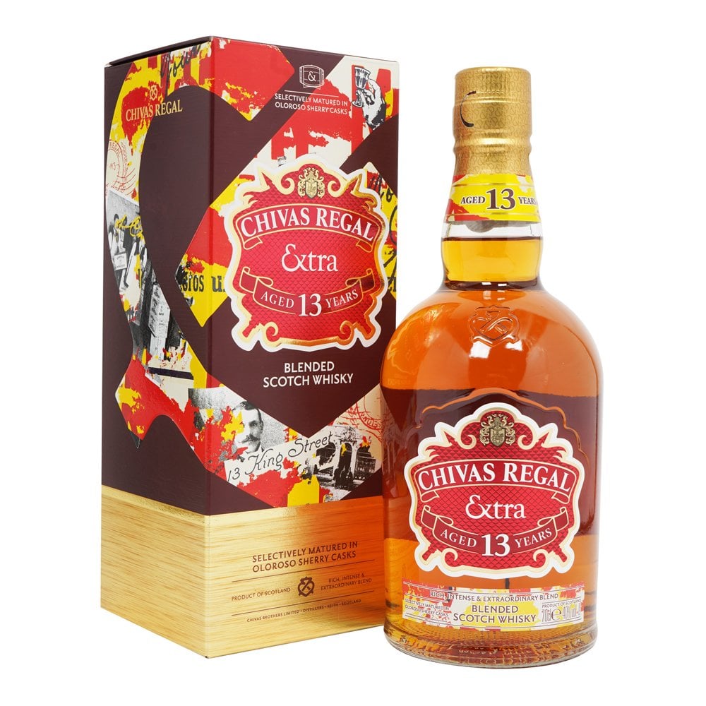 Chivas Regal EXTRA 13 Years Old OLOROSO SHERRY CASKS Finish 40% Vol. 0,7l