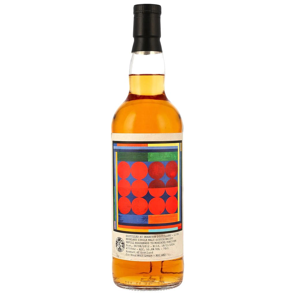 Artful Dodger - Cut Your Wolf Loose - Deanston 2012/2024 - 12 Years Old Moscatel Port Pipe 55,8% Vol. 0,7l 