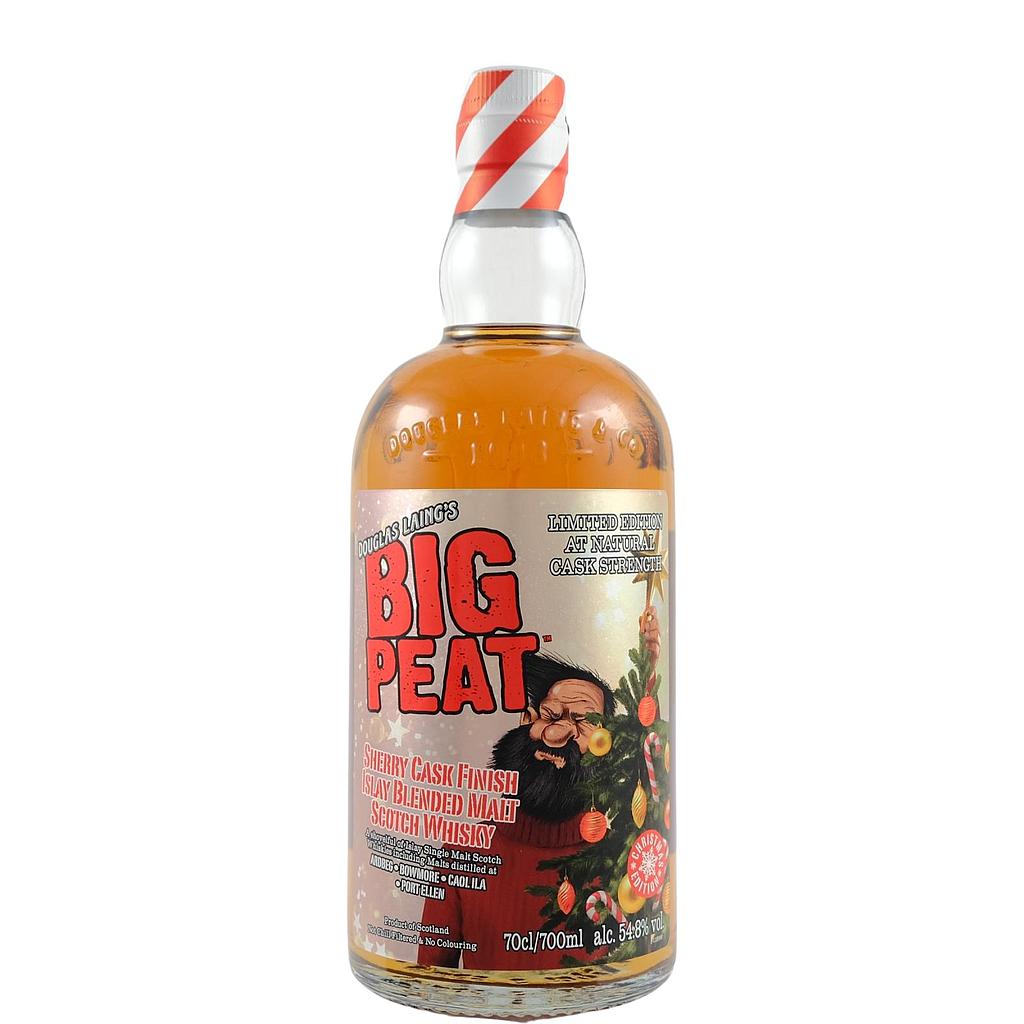 Douglas Laing Big Peat - Christmas Edition 2023 - Sherry Cask Finish - Islay Blended Malt Whisky 54,8% Vol. 0,7l