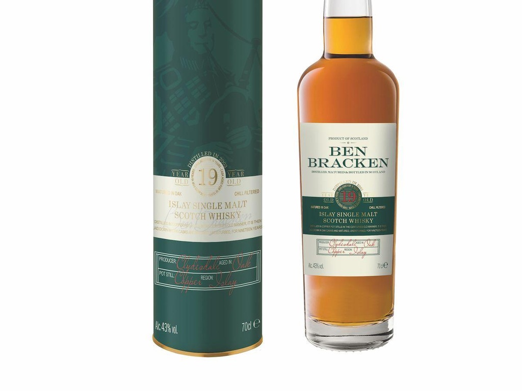 Ben Bracken Islay Single Malt Scotch Whisky 19 Jahre 43% Vol