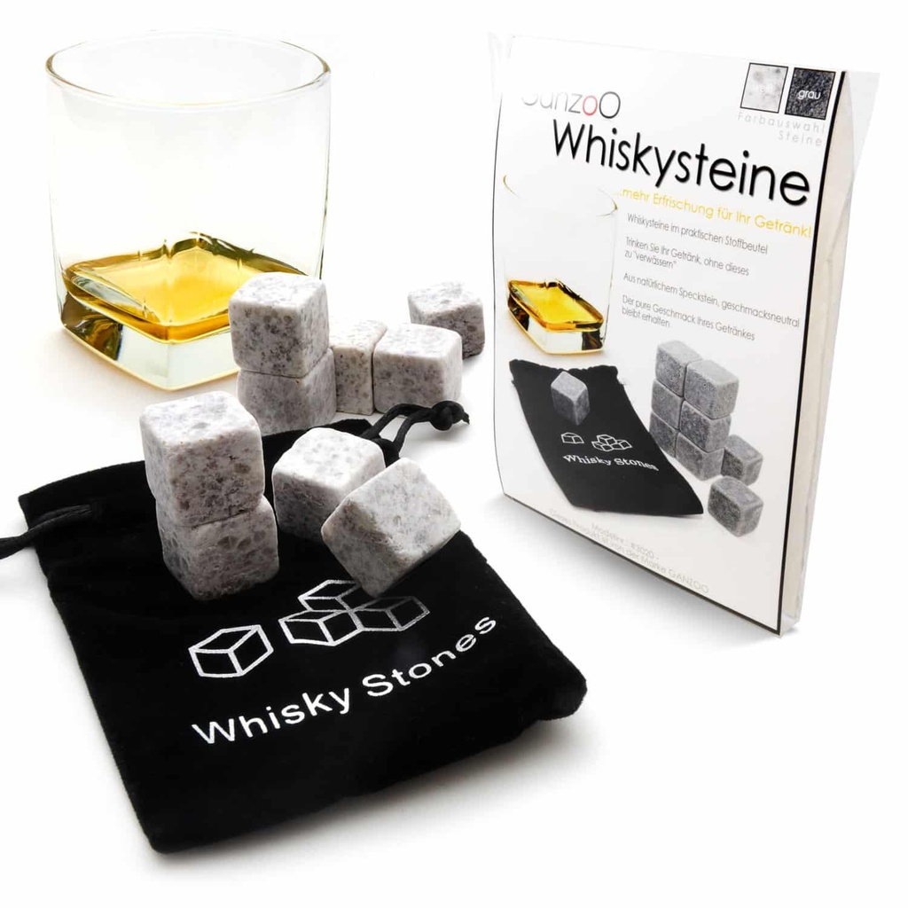 Ganzoo Whisky-Steine
