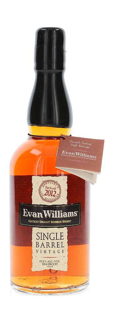 Evan Williams SINGLE BARREL Vintage 2012
