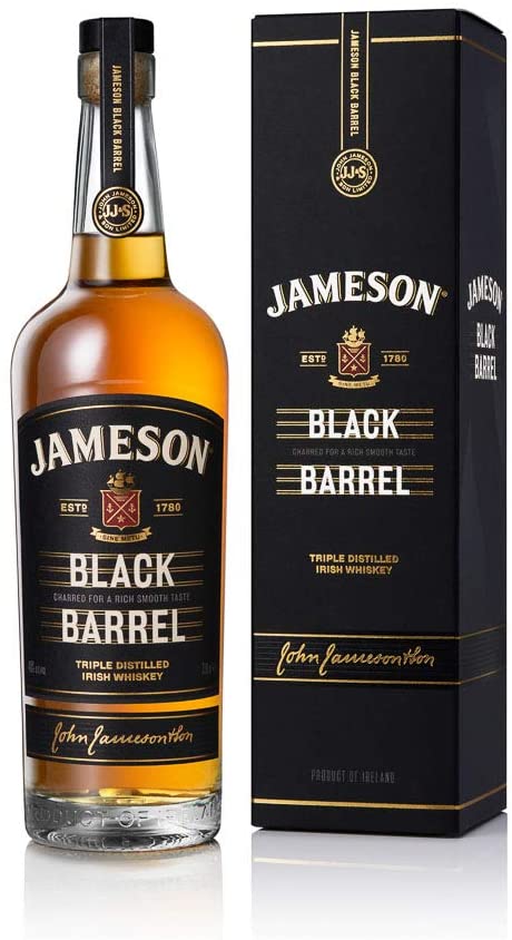 Jameson BLACK BARREL Triple Distilled Irish Whiskey 40% Vol. 0,7 l