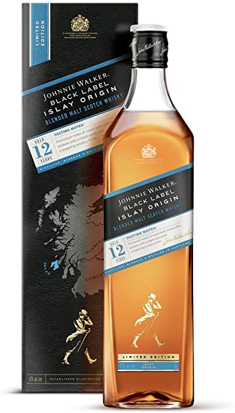 Johnnie Walker BLACK LABEL 12 Years Old ISLAY ORIGIN Limited Edition 