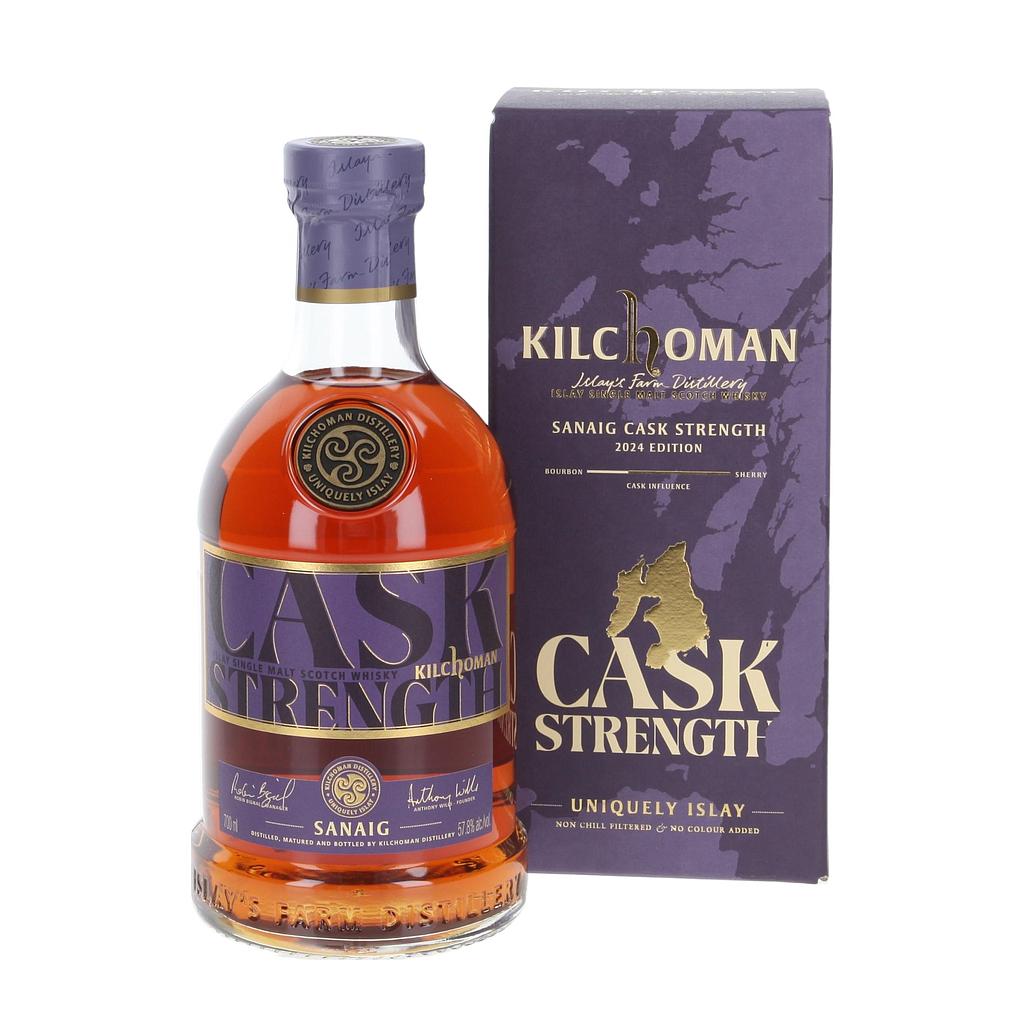 Kilchoman SANAIG CASK STRENGTH Islay Single Malt Scotch Whisky 2024 57,8% Vol. 0,7l