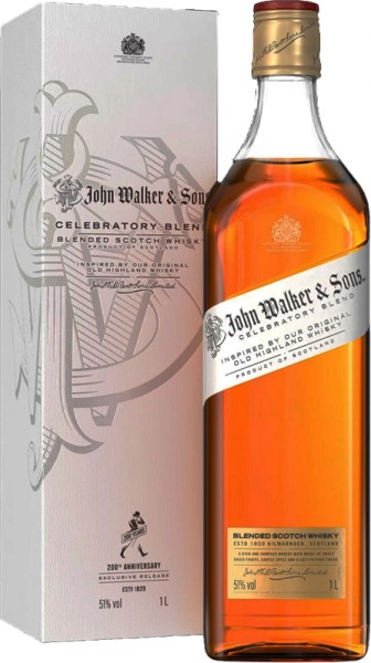 Johnnie Walker Celebratory Blend zum 200-jährigen Jubiläum, BlendedScotch Whisky
