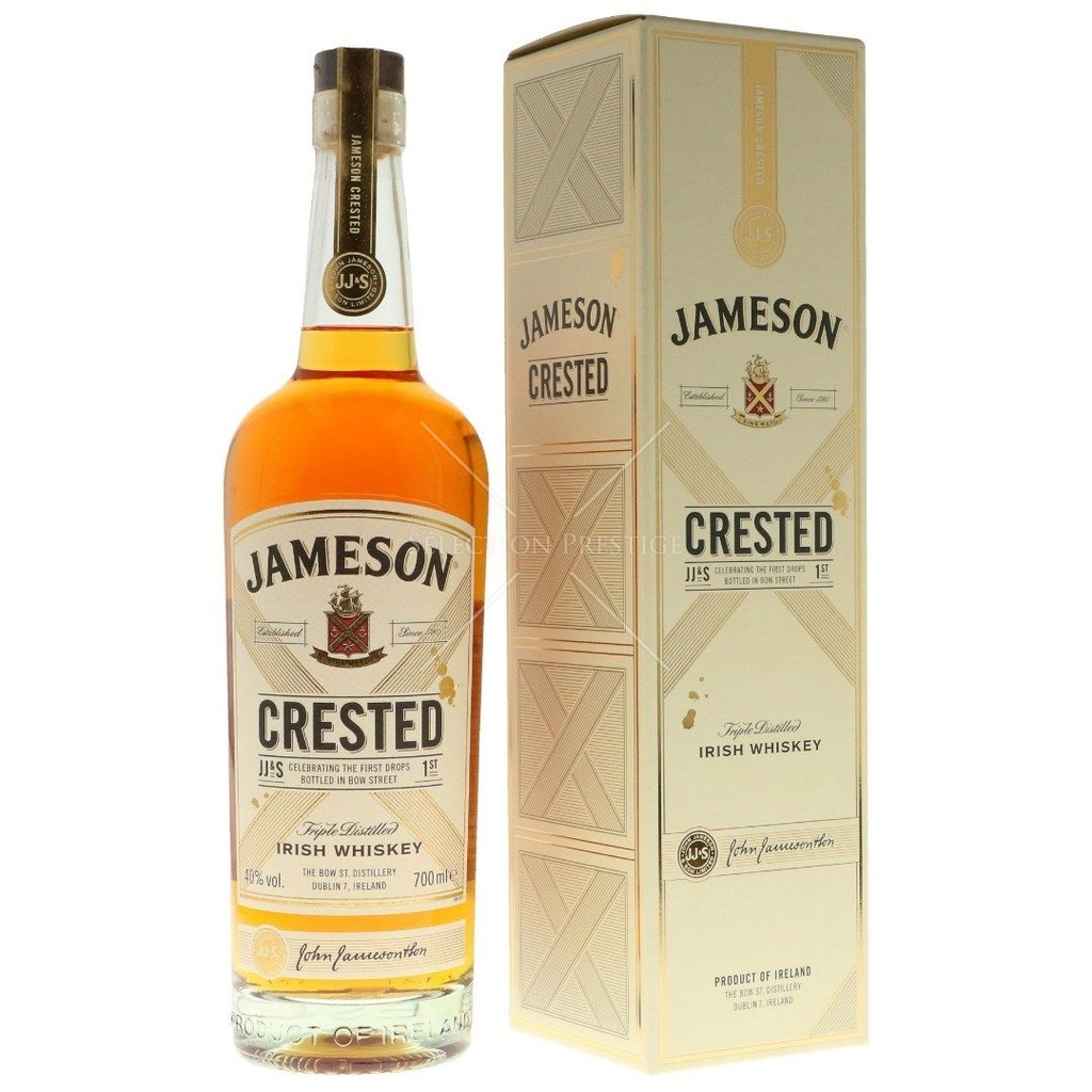 Jameson CRESTED Triple Distilled Irish Whiskey 40% Vol. 0,7