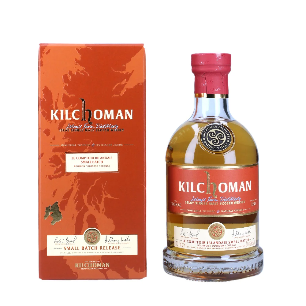 Kilchoman Cognac Cask - Small Batch - Le Comptoir Irlandais - Single Malt Whisky 50,6% Vol. 0,7l