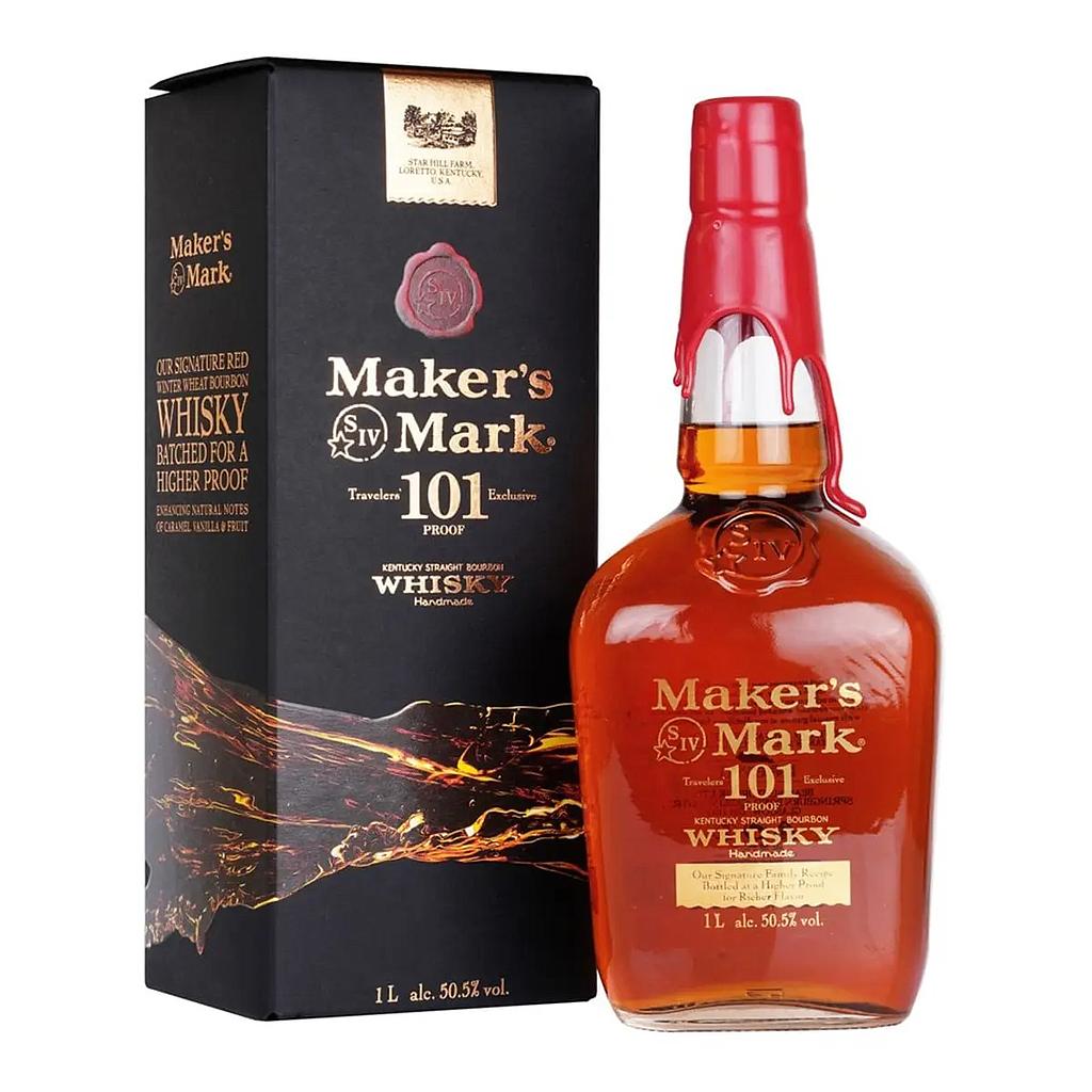 Maker's Mark 101 Kentucky Straight Bourbon Whisky 50,5% Vol. 1l