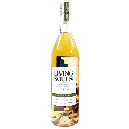 [P0001112] Living Souls - Torabhaig 7 Years Old - First Fill Bourbon Barrels - Island Single Malt Scotch Whisky 51,5% Vol. 0,7l