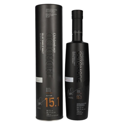 [P0001186] Octomore EDITION: 15.1 Super Heavily Peated Islay Single Malt 59,1% Vol. 0,7l