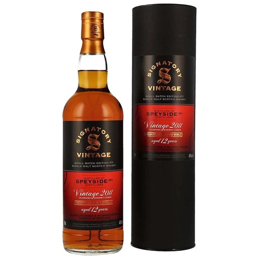 [P0001289] Signatory Vintage Small Batch Edition #11 - Secret Speyside (M) 12 Years Old  2011/2024 Single Malt Whisky 48,2% Vol. 0,7l 