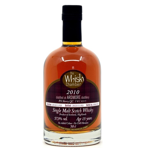 [P0001372] The Whisky Chamber Ardmore 13 Jahre 2010/2023 PX Sherry Cask 57,9% vol. 0,5l