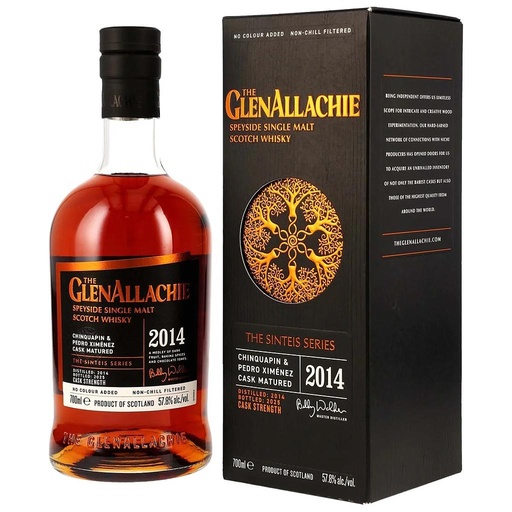 [P0001448] The GlenAllachie 2014/2025 - Chinquapin & PX Casks - Sinteis Series Part I 57,8% Vol. 0,7l