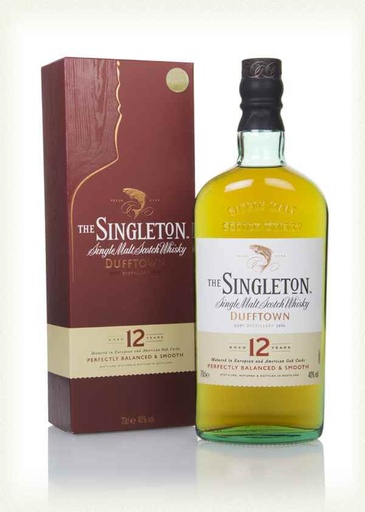 [P0001549] The Singleton of Dufftown 12 Years Old 40% Vol. 0,7l