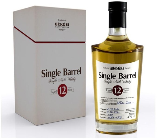 [P0000052] Békési Single Barrel 12 years old 0,7 l, 43%