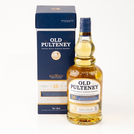 [P0000059] Old Pulteney 16 Years Old Single Malt TRAVELLER'S EXCLUSIVE 46% Vol. 0,7l