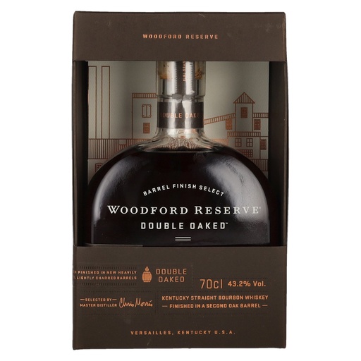 [P0000074] Woodford Reserve DOUBLE OAKED Kentucky Straight Bourbon Whiskey 43,2% Vol. 0,7l