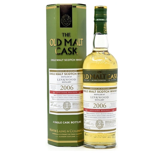 [P0000784] Hunter Laing - Linkwood 17 Years Old 2006/2024 Refill Sherry Hogshead 50% Vol. 0,7l