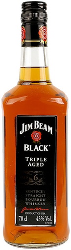 [P0000812] Jim Beam Black 6 Years Old Triple Aged 0,7 Liter 43 % Vol.