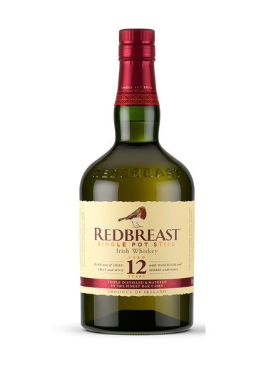 [P0000091] Redbreast 12 Years Old Single Pot Still Irish Whiskey