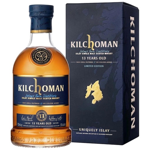 [P0000996] Kilchoman 13 Years Old - Limited Edition - Bourbon & Calvados Casks - Islay Single Malt Scotch Whisky 50% Vol. 0,7l