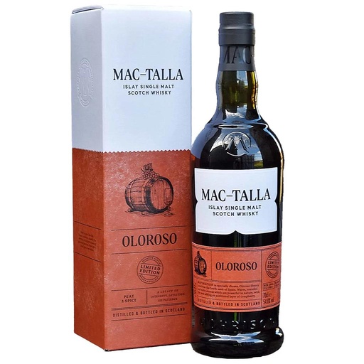 [P0001009] Mac-Talla Oloroso - Limited Edition - Islay Single Malt Scotch Whisky 54,8% Vol 0,7l